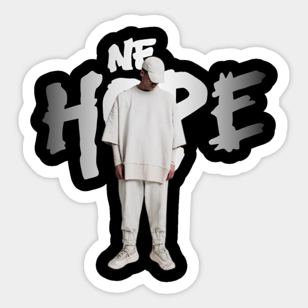 NF Real Music Hope Tour 2024 Sticker by Lottz_Design 